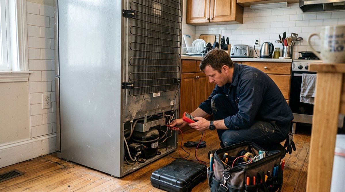 Diagnosing a refrigerator that stopped cooling